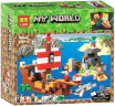 Конструктор Майнкрафт My World Minecraft «Приключения на пиратском корабле»
