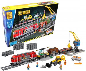 Конструктор Cities «Train Series: Мощный грузовой поезд» (40022)