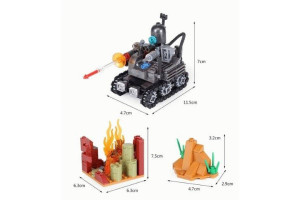 Конструктор XINGBAO MOC «Дистанционно управляемый беспилотный дрон»