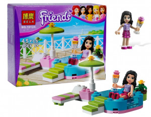 Конструктор Френдс Friends «Веселый бассейн Эммы»