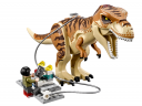 Конструктор Dinosaur World Динозавры Мир Юрского периода «Транспорт для перевозки Ти-Рекса»
