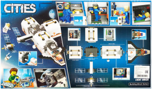 Конструктор Сити Cities «Лунная космическая станция» Lari