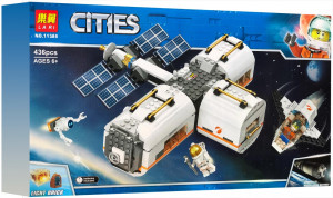 Конструктор Сити Cities «Лунная космическая станция» Lari