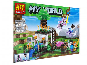 Конструктор Майнкрафт My World Minecraft «Нападение на ферму»