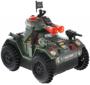 Электромеханический танк, звуковые и световые эффекты