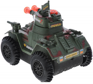 Электромеханический танк, звуковые и световые эффекты