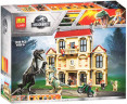 Конструктор Dinosaur World Динозавры Мир Юрского периода «Нападение Индораптора в поместье Локвуд»