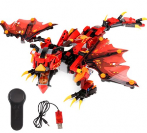 Радиоуправляемый конструктор Mould King  Gongfu king «Боевой красный дракон»