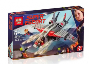 Конструктор Super Escort «Капитан Марвел и Атака Скрулла»