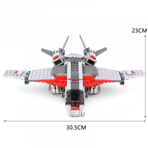 Конструктор Super Escort «Капитан Марвел и Атака Скрулла»