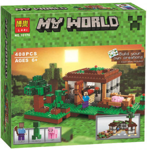 Конструктор Майнкрафт My World Minecraft «Первая ночь»