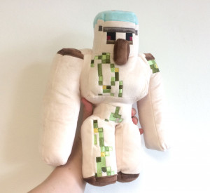 Мягкая игрушка плюшевый Железный Голем Minecraft, 32 см