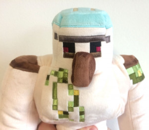 Мягкая игрушка плюшевый Железный Голем Minecraft, 32 см