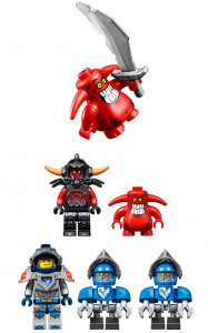 Конструктор Nexo Knights Нексо Найтс «Разрушитель Клэя»
