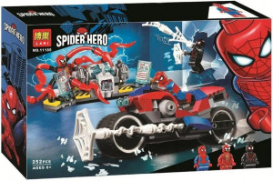 Конструктор Spider Hero «Спасательная операция на мотоциклах»