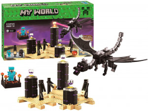 Конструктор Майнкрафт My World Minecraft «Дракон Края Эндера Enderdragon»