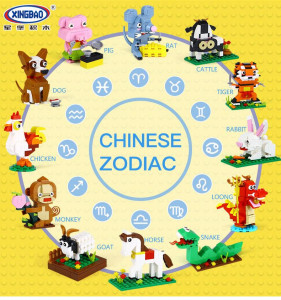 Конструктор Chinese Zodiac «Знаки зодиака по годам»
