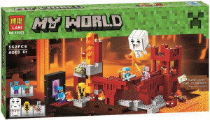 Конструктор Майнкрафт My World Minecraft «Подземная крепость»