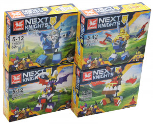 Конструктор Nexo Knights Нексо Найтс «Рыцари 4 видов», сет #5