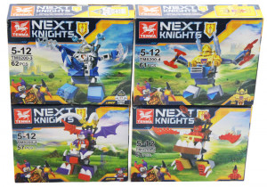 Конструктор Nexo Knights Нексо Найтс «Рыцари 4 видов», сет #5