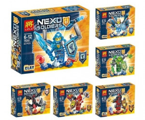 Конструктор Nexo Knights Нексо Найтс «Рыцари 6 видов», сет #4