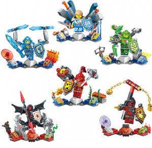 Конструктор Nexo Knights Нексо Найтс «Рыцари 6 видов», сет #4
