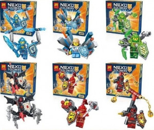 Конструктор Nexo Knights Нексо Найтс «Рыцари 6 видов», сет #4
