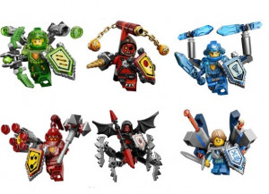 Конструктор Nexo Knights Нексо Найтс «Рыцари 6 видов», сет #4