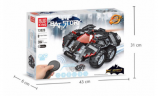 Радиоуправляемый конструктор Mould King Bat Story «Бэтмобиль: чёрный»