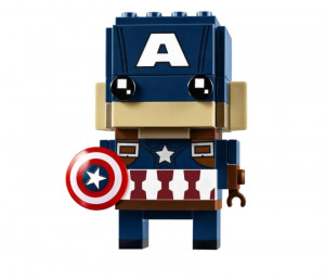 Конструктор Brick Headz «Капитан Америка»