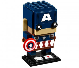 Конструктор Brick Headz «Капитан Америка»