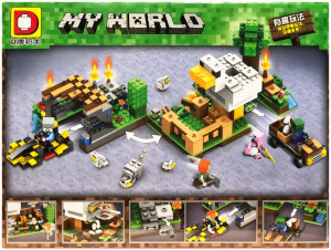 Конструктор Майнкрафт My World «Куриная ферма» DLP4001