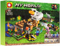 Конструктор Майнкрафт My World «Куриная ферма» DLP4001