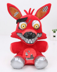 Мягкая игрушка «Пять ночей с Фредди» Кошмарный Фокси лис, 28 см