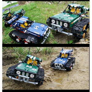 Радиоуправляемый конструктор Mould King  Technique «Скоростной внедорожник»