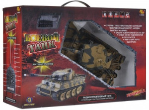 Радиоуправляемый танк «Тигр» (на аккум., звук, стрельба)
