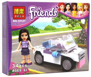 Конструктор Френдс Friends «Автомобиль Эммы»