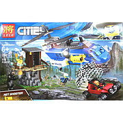 Конструктор Сити Cities «Погоня на вертолете»