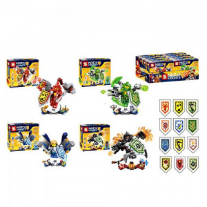 Конструктор Nick Knights «Рыцари 4 вида», сет #1