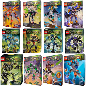 Большой набор конструкторов Бионикл Bionicle