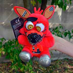 Мягкая игрушка «Пять ночей с Фредди» Кошмарный Фокси лис, 18 см