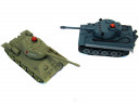Радиоуправляемый танковый бой «T-34 и Тигр» (на аккум., свет, звук), 1:32