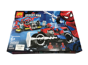 Конструктор Spidery Man Спасательная операция на мотоциклах