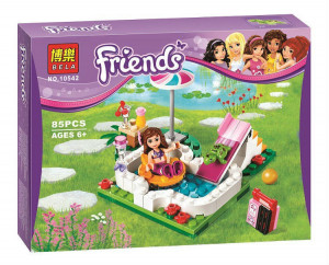 Конструктор Френдс Friends «Садовый пруд Оливии»