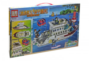 Конструктор PRCK «Захват яхты пиратами»