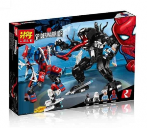 Конструктор Spider Warrior «Человек-паук против Венома»