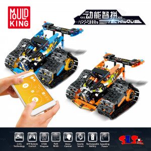 Конструктор Mould King «Скоростной вездеход синий» на радиоуправлении 13033