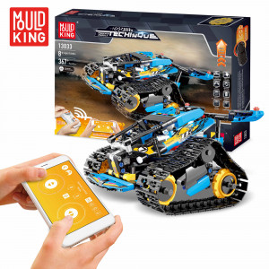 Конструктор Mould King «Скоростной вездеход синий» на радиоуправлении 13033