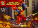 Набор 8 мини-конструкторов фигуры Heroes Assemble «Супергерои Мстители»