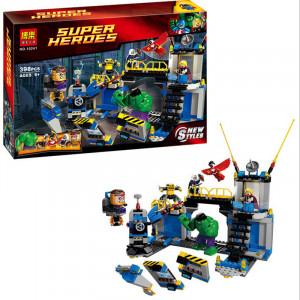 Конструктор Super Heroes «Халк разрушитель лаборатории»
